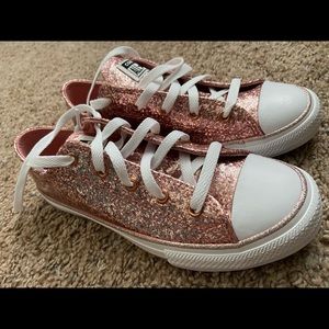 Rose Gold Converse
